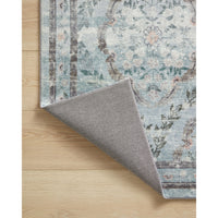 Rifle Paper Co. x Loloi Rug Courtyard COU-02, Chateau Blue