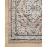 Rifle Paper Co. x Loloi Rug Courtyard COU-02, Chateau Blush-Rugs1-High Fashion Home