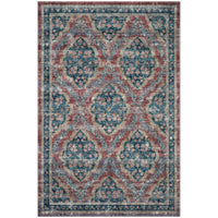 Rifle Paper Co. x Loloi Rug Courtyard COU-02, Chateau Red-Rugs1-High Fashion Home