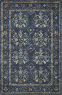 Rifle Paper Co. x Loloi Rug Courtyard COU-04, Seville Navy