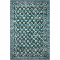 Rifle Paper Co. x Loloi Rug Courtyard COU-05, Hadley Emerald-Rugs1-High Fashion Home