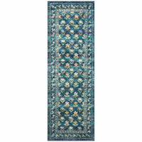 Rifle Paper Co. x Loloi Rug Courtyard COU-05, Hadley Emerald-Rugs1-High Fashion Home