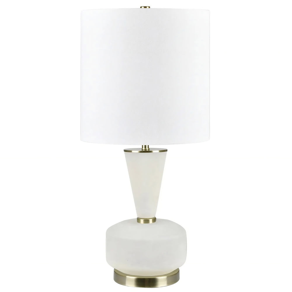 Emmeline Table Lamp, White