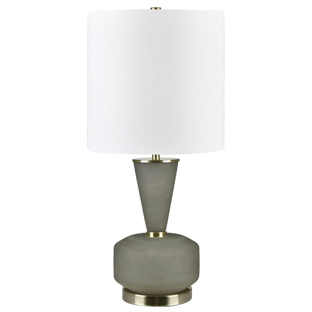 Emmeline Table Lamp, Grey