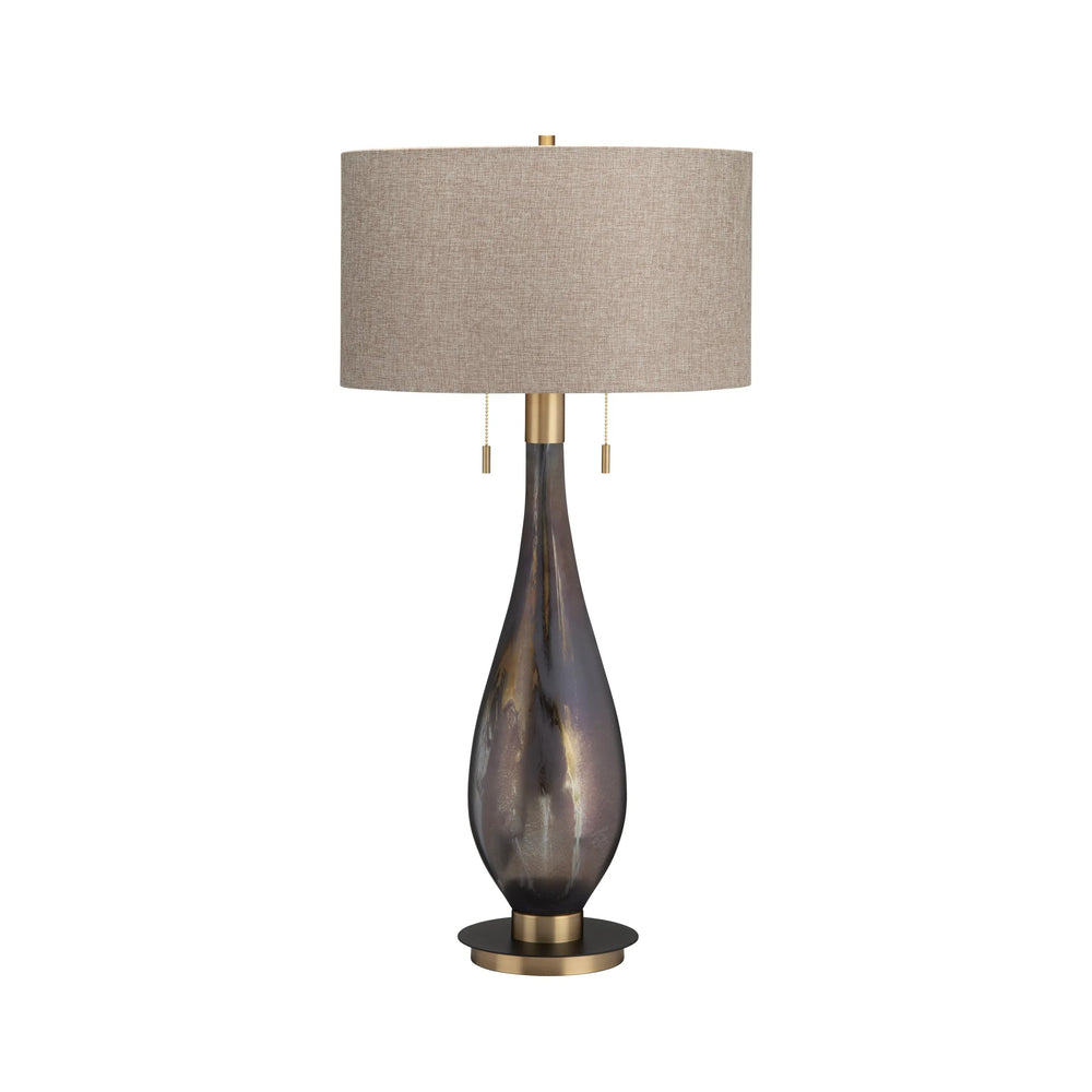 Joel Table Lamp, Brown