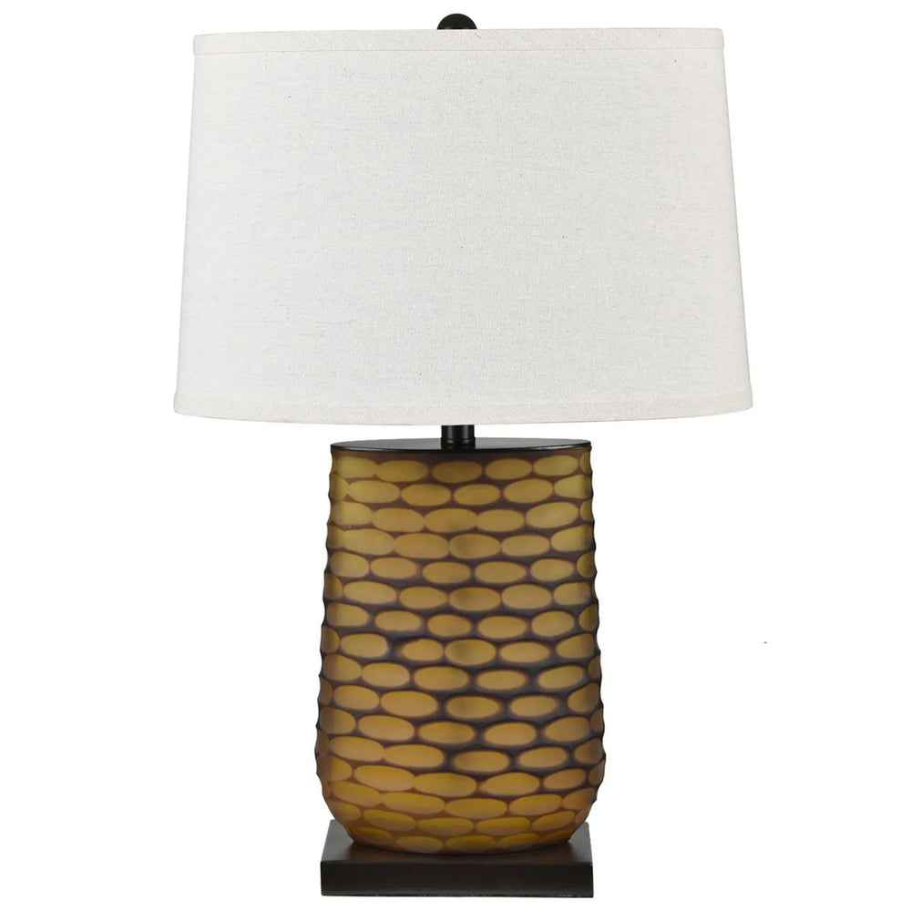 Warrick Table Lamp, Brown