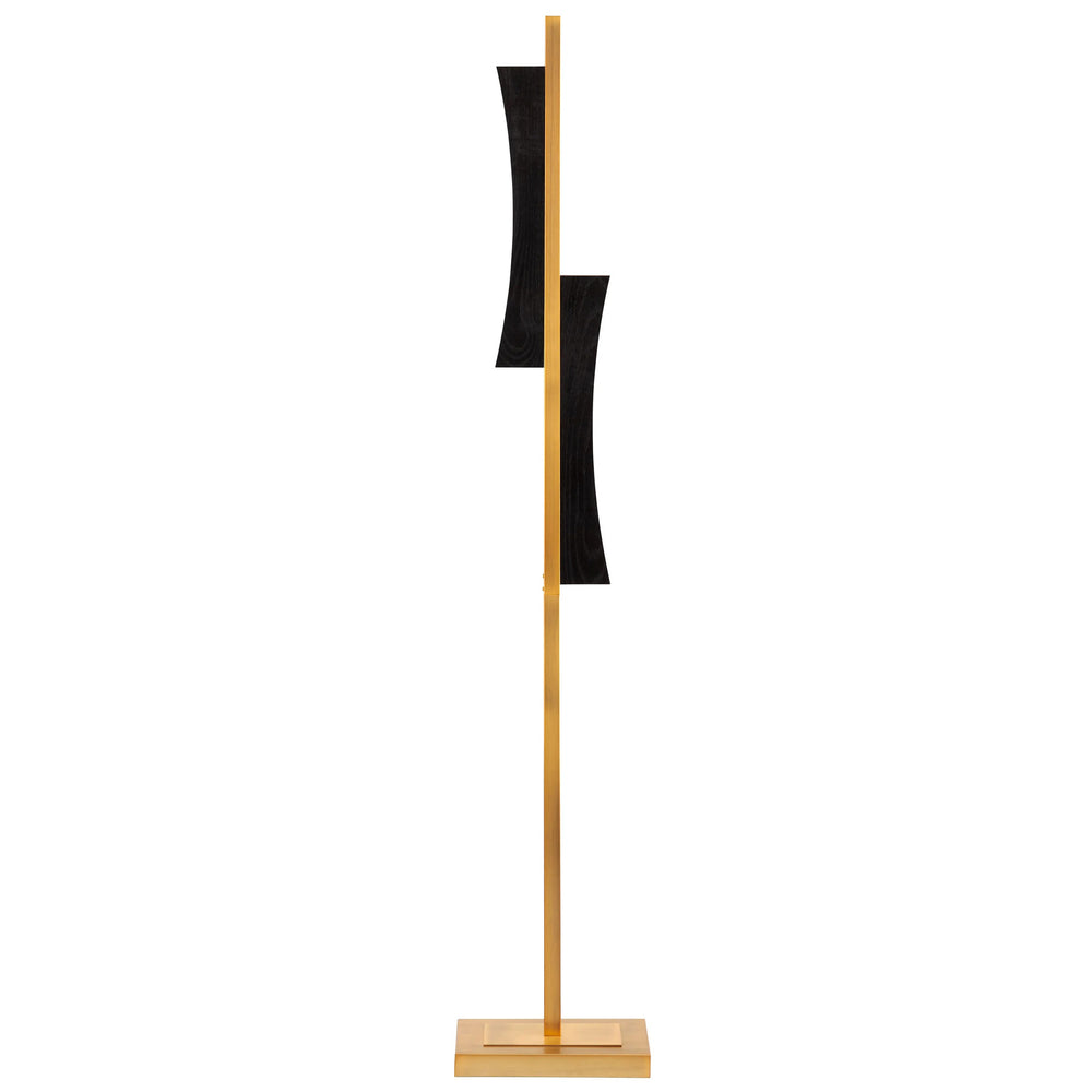 Halo Floor Lamp, Gold