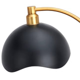 Rami Task Lamp, Black/Gold