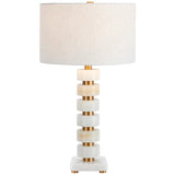 Tempest Table Lamp, Gold