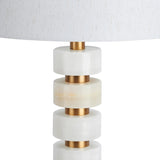 Tempest Table Lamp, Gold