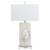 Pearl Bay Table Lamp, White