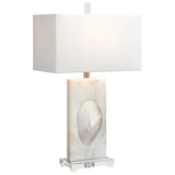 Pearl Bay Table Lamp, White