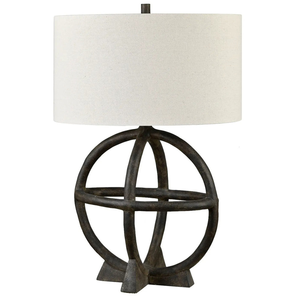 Dante Table Lamp, Weathered Black