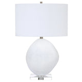 Colette Table Lamp, White