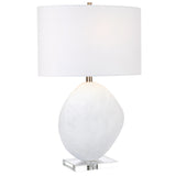 Colette Table Lamp, White