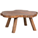 Woodland Cocktail Table, Brown-Furniture - Accent Tables-High Fashion Home