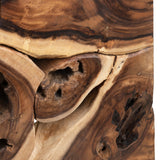 Borneo Suar End Table, Brown/Natural