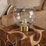 Borneo Suar End Table, Brown/Natural