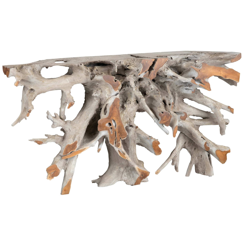 Tiga Console Table, Light Natural