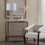 Montclair 3 Drawer Chest, Cream-Furniture - Storage-High Fashion Home
