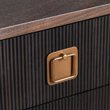 Worthington 3 Drawer Chest, Black