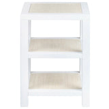 Sandy Shores Side Table, White
