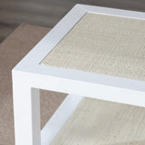 Sandy Shores Side Table, White