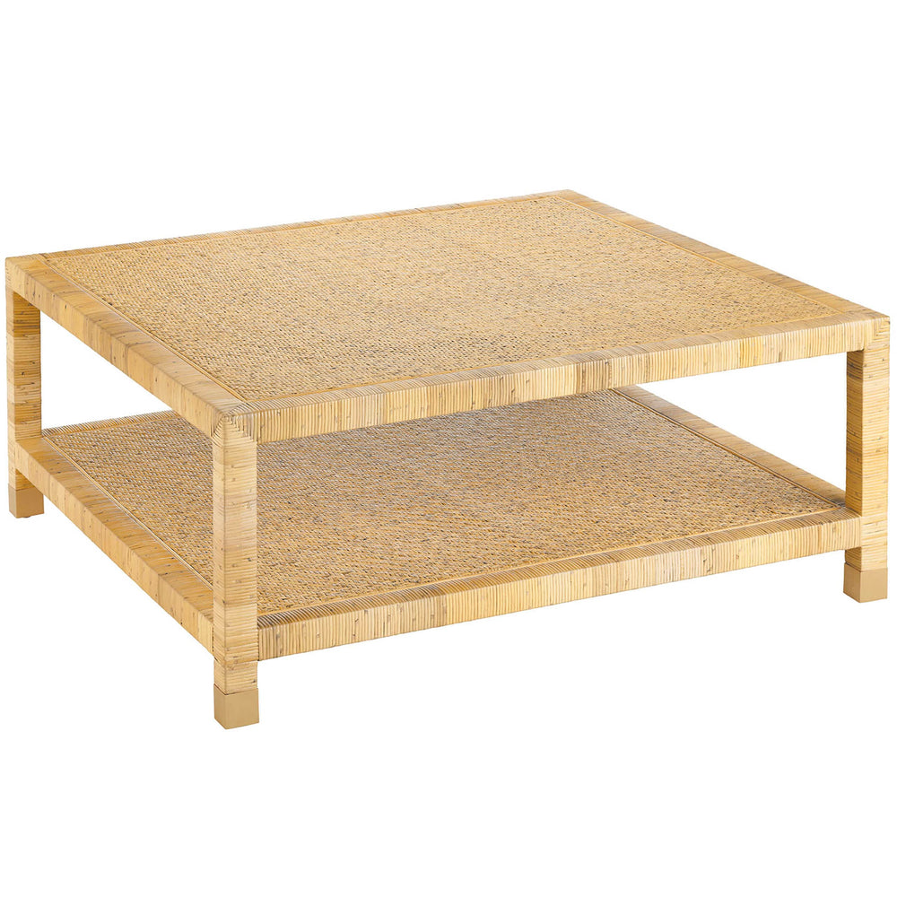 Barbados Cocktail Table, Natural-Furniture - Accent Tables-High Fashion Home