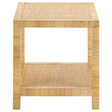 Barbados End Table, Natural-Furniture - Accent Tables-High Fashion Home