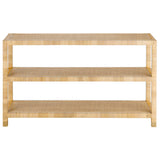 Barbados Console Table, Natural-Furniture - Accent Tables-High Fashion Home