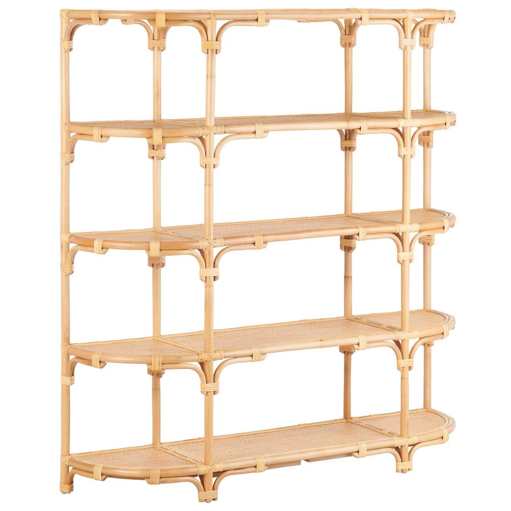 Capri Etagere, Natural-Furniture - Storage-High Fashion Home