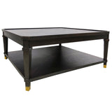 Carrington Cocktail Table, Dark Brown-Furniture - Accent Tables-High Fashion Home