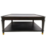 Carrington Cocktail Table, Dark Brown-Furniture - Accent Tables-High Fashion Home