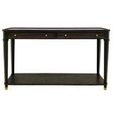 Carrington Console Table, Dark Brown-Furniture - Accent Tables-High Fashion Home