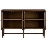 Linsey 4 Door Sideboard, Brown