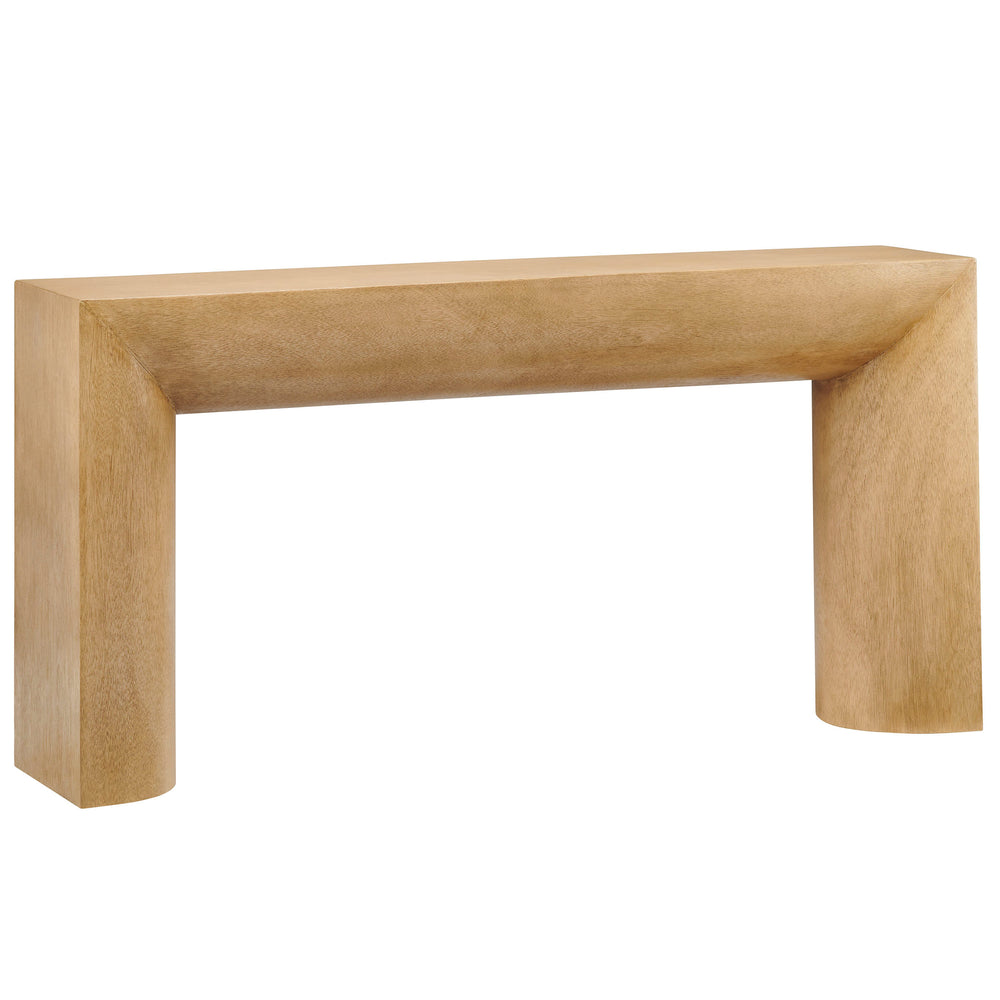 Milo Console Table, Natural