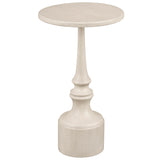 Dawson Accent Table, White