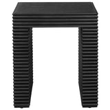 Hendrix End Table, Black
