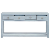 Skylar Console Table, Blue