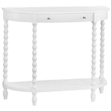 Alden Console Table, White
