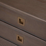 Hemingway 3 Drawer Chest, Brown