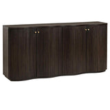 Foxglove 4 Door Sideboard, Dark Brown
