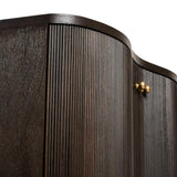 Foxglove 4 Door Sideboard, Dark Brown