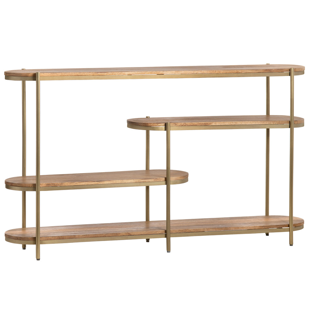 Rockwell Console Table, Brown