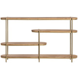 Rockwell Console Table, Brown