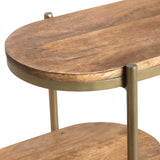 Rockwell Console Table, Brown