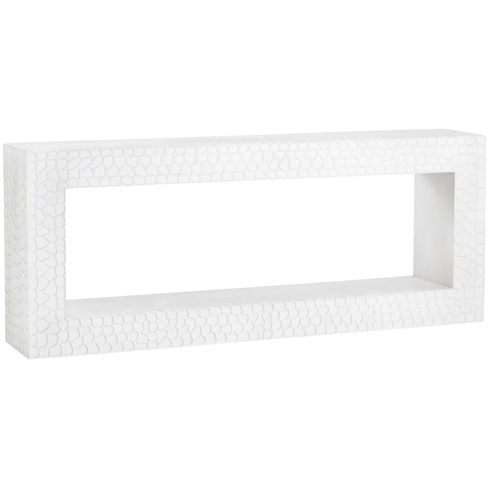 Malibu Console, White-High Fashion Home
