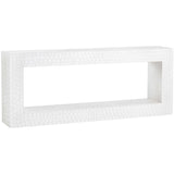 Malibu Console, White-High Fashion Home