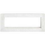 Malibu Console, White-High Fashion Home