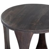 Bowtie End Table, Brown